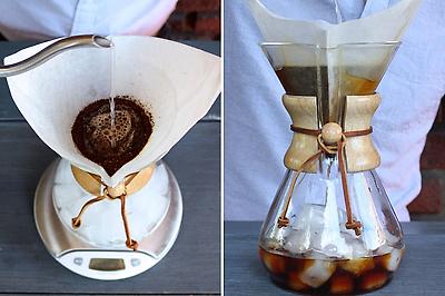 How to Make Iced Coffee with a Chemex