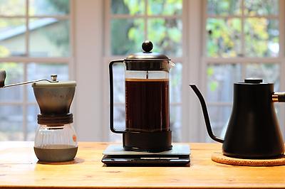 French press coffee brewing online