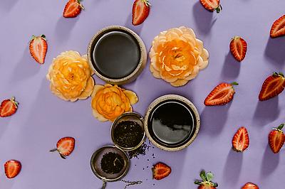 Black Tea, Floral, Strawberry